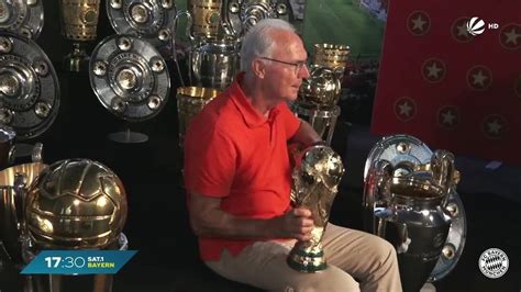 Tod Von Franz Beckenbauer Der Fc Bayern Trauert Um Seinen Kaiser Sat