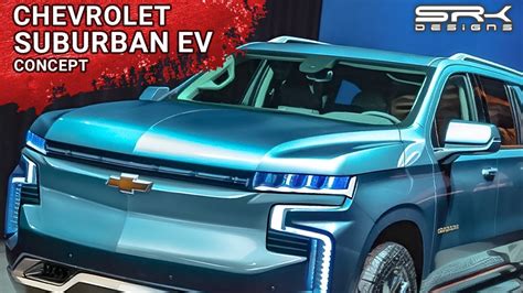 2025 Chevrolet Suburban EV Rendering SRK Designs YouTube