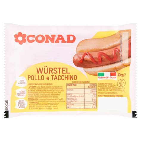 W Rstel Pollo E Tacchino Conad In Vendita Online Conad