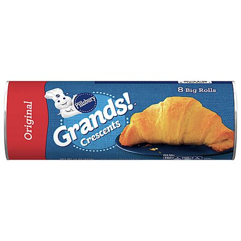 Pillsbury Grands Original Crescents 8 Ea Buns And Rolls Quality Foods