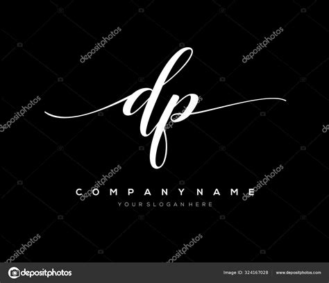 Initial Handwriting Logo Vector Stock Vector By Duwekbro Gmail