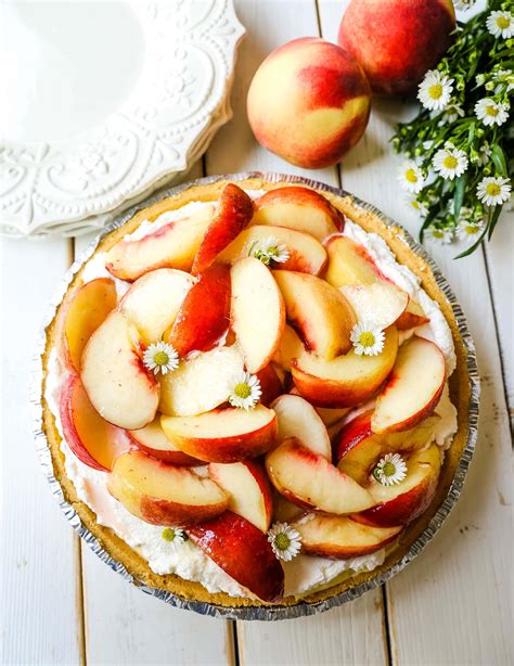 Peaches And Cream Pie Modern Honey