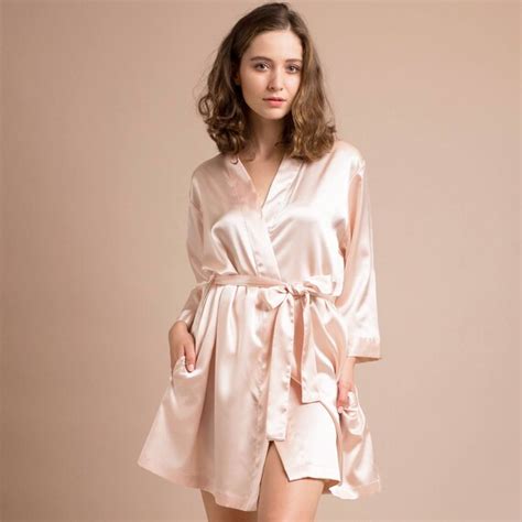 Blush Silk Robe White Satin Robes White Silk Bride Robe Etsy