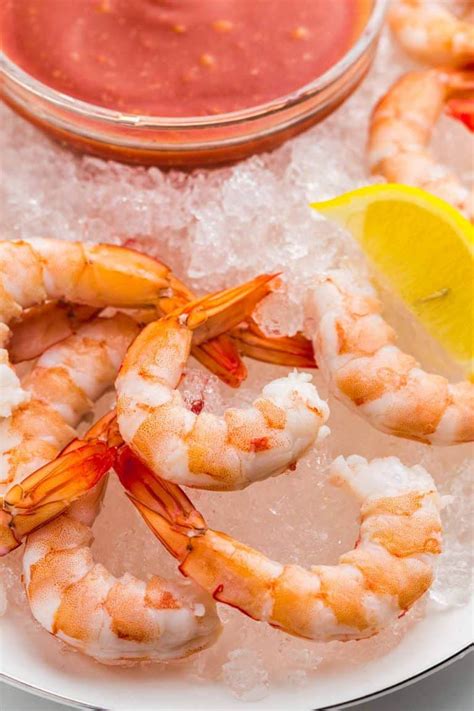 Perfect Poached Shrimp Recipe Little Sunny Kitchen