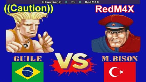 Street Fighter II Champion Edition Caution Vs RedM4X YouTube