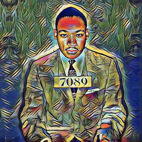 Martin Luther King Mugshot art - Collection | OpenSea