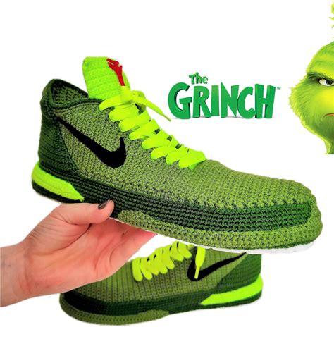 Kobe Bryant Grinch Green Christmas Slippers Kobe 6 Protro Etsy