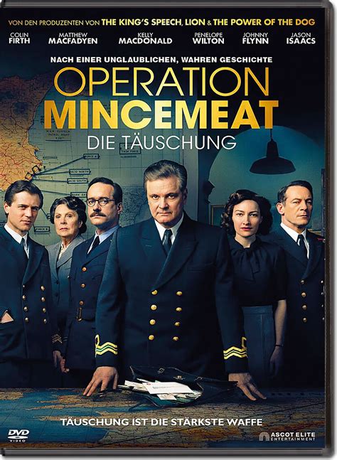 Operation Mincemeat Täuschung DVD Filme World of Games