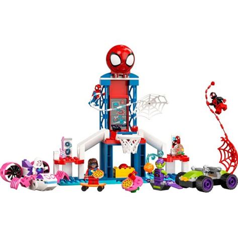 LEGO Marvel Spidey And His Amazing Friends Spider Man Webquarters