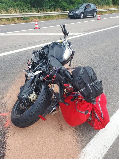 Marmoutier Un Motard Gravement Bless Dans Un Choc Sur La D