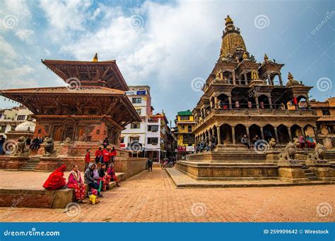 Beautiful Architecture In The Historical Patan Durbar Square Lalitpur