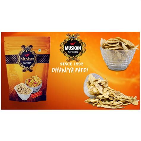 Dhaniya Papdi Namkeen Grade A At Best Price In Indore Muskan Food