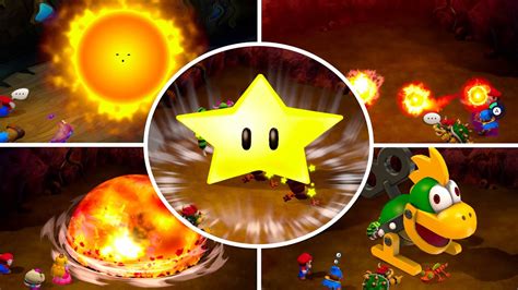 Super Mario RPG Remake All Special Moves Mario Geno Mallow