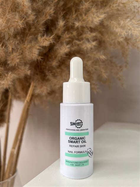 Smart master масло Organic oil. Средство для ногтей с экстрактом ...