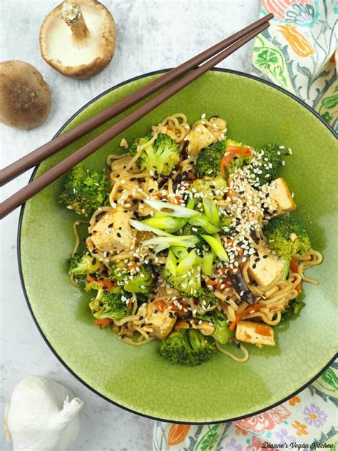 Easy Tofu and Shirataki Noodle Stir-Fry – Dianne's Vegan Kitchen