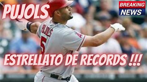 Albert Pujols Brilla Por Sus Records Se Va O No Youtube