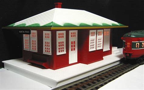 Lionel 0 NORTH POLE LIGHTED PASSENGER STATION SPECAIL SAVE 15 00