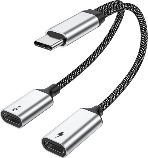 Mogood Cable Divisor Usb C A Usb C Hembra Adaptador Usb Y Divisor No