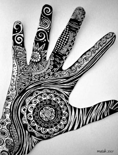 hand art by yelorose on DeviantArt | Hand art, Hand doodles, Hand art ...