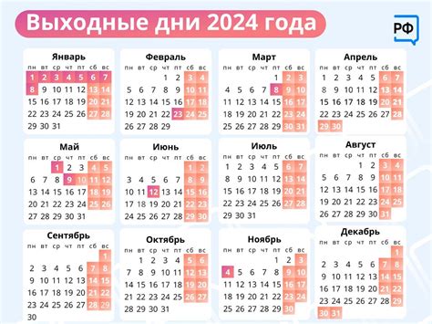 Представлен производственный календарь на 2024 год GPVN RU