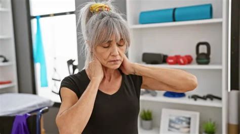Mature Woman With Grey Hair Experiences Stock Video Pond5