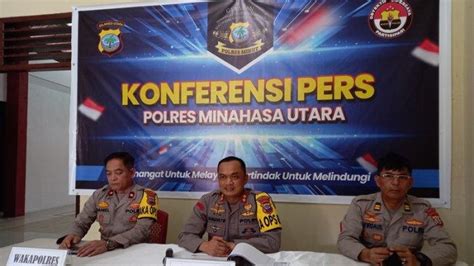 Sepanjang Tahun 2022 Kasus Kriminal Di Polres Minut Sulawesi Utara