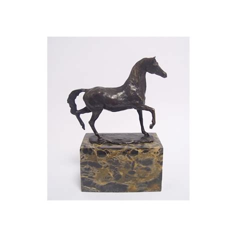 Bronze Cheval Trottant Socle En Marbre Noir Moinat Sa Antiquit S