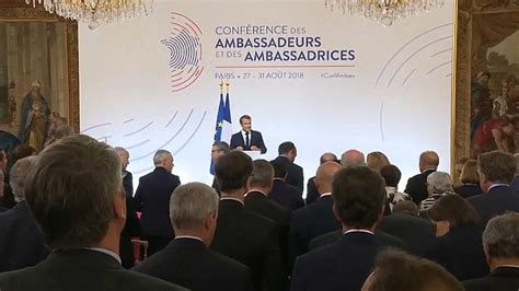 Macron Defende Soberania Europeia Sem Depend Ncia Dos Eua V Deo