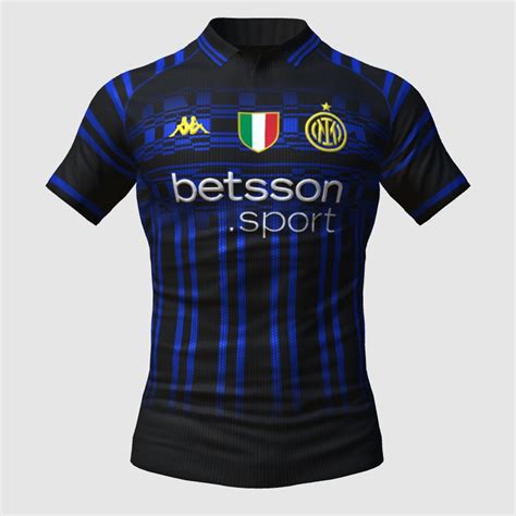 Inter Kappa Home Concept Kit Remake FIFA 23 Kit Creator Showcase