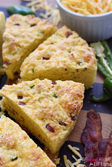 Bacon Cheddar Jalapeño Cornbread