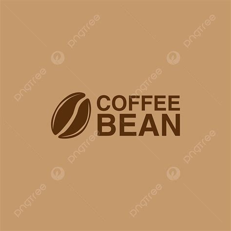 Gambar Logo Biji Kopi Espresso Kafe Label Png Dan Vektor Dengan