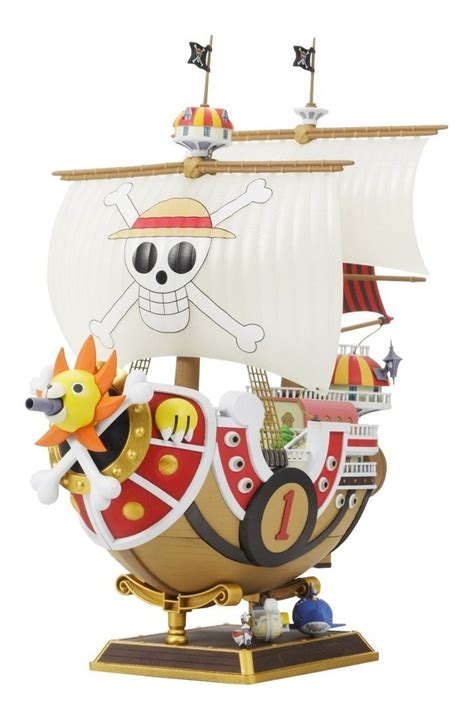 One Piece Thousand Sunny Barco Semi Armable Envío Gratis