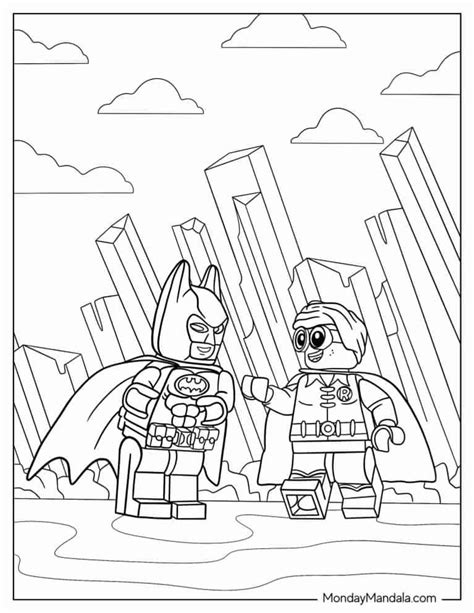 Lego Batman Coloring Pages Free Pdf Printables Batman Coloring