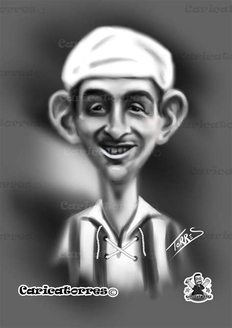 CARICATURA DE PICHICHI Rafael Moreno Aranzadi Caricaturas Torres