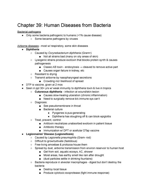 Microbio Ch Professor Dr Esiobu Chapter Human Diseases