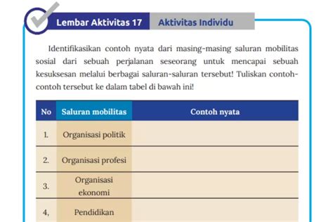 Kunci Jawaban Ips Kelas Halaman Kurikulum Merdeka Lembar