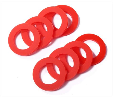 Custom Silicone Rubber Gasket Heat Resistant Rubber Flat Washer Seal