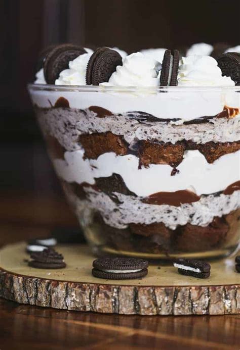 Omg Chocolate Oreo Cheesecake Brownie Trifle Unique Food Flavour