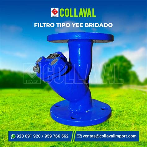 Filtro Tipo Yee Bridado Collaval Import