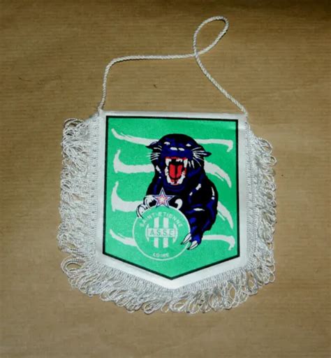 Football Pennant Wimpel Banderin Fanion Panth Re Asse St Etienne Loire