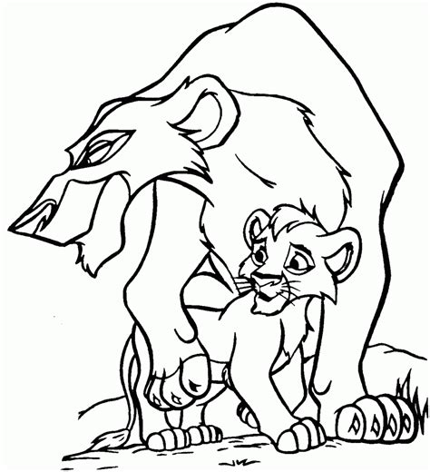 Lion King Coloring Pages - Best Coloring Pages For Kids