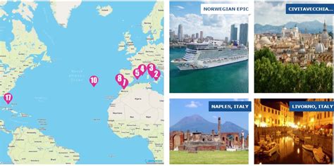 Planning an itinerary for a transatlantic crossing
