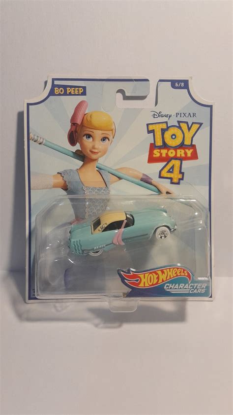 BO PEEP 2018 Disney Pixar Toy Story 4 Hot Wheels Character Cars 6 8 Collectibles EBay