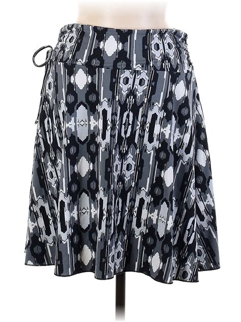 Lola Multi Color Black Casual Skirt Size M 70 Off Thredup