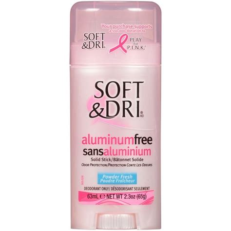 Soft And Dri Aluminum Free Powder Fresh Solid Deodorant 23 Oz Instacart