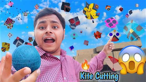 Kites Flying Start Karta Kite Cutting Kite Fight Youtube