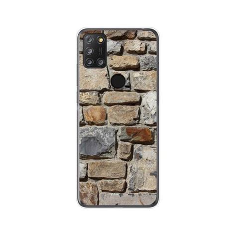 Funda Gel Tpu Alcatel 3x 4cam Diseño Ladrillo 03 con Ofertas en