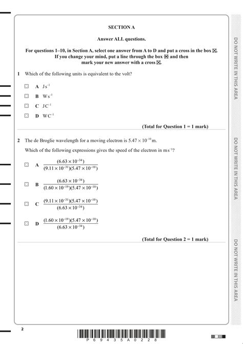 SOLUTION Wph12 01 Que 2022 Physics Past Paper IGCSE A Levels Studypool