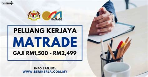 MATRADE Buka Banyak Jawatan Kosong Sesi Januari 2024 Gaji RM1 500