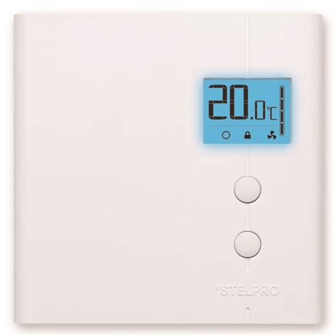 Stelpro Design Ste402npwb 4000w 120 208 240v Single Programming Electronic Thermostat White